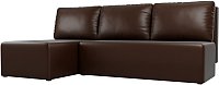 

Угловой диван Mio Tesoro Берген 179 левый (искусственная кожа, коричневый)