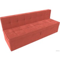 Диван Лига диванов Техас 340 (микровельвет коралловый)