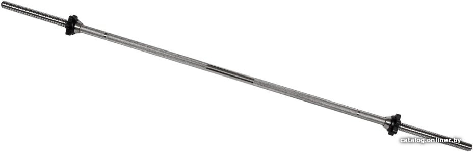 Гриф для штанги MB Barbell Прямой 1500 мм (с гайками)