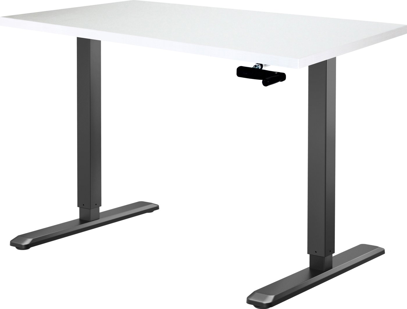 

Стол для работы стоя ErgoSmart Manual Desk Special 1360x800x36 мм (альпийский белый/черный)