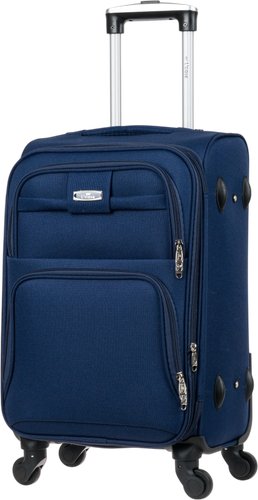 Чемодан-спиннер L'Case Barcelona YY-8183 (S, синий)