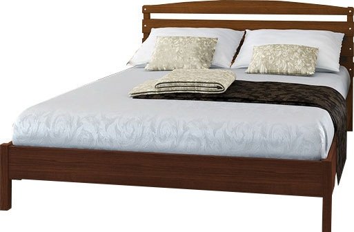 

Кровать Bravo Мебель Камелия-1 200x90 (орех)