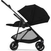 Коляска прогулочная «книга» Cybex Melio Carbon (magic black)