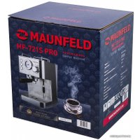 Рожковая кофеварка MAUNFELD MF-721S Pro