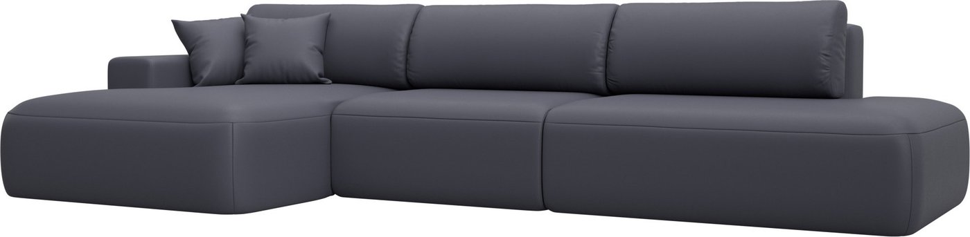 

Угловой диван Лига диванов Лига-036 НПБ Модерн Лонг левый 127753L (экокожа Grifon 15 серый)