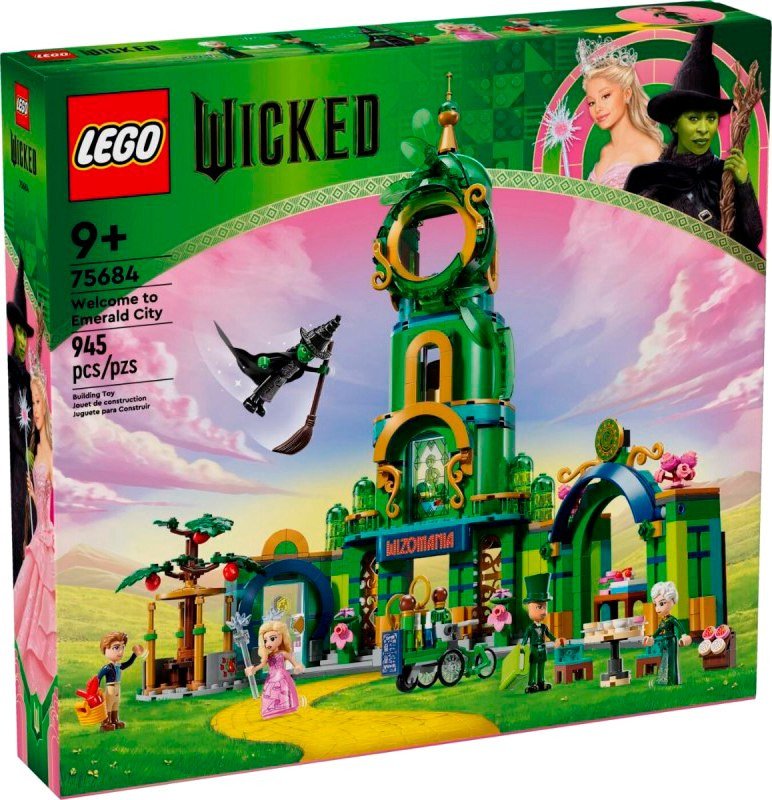 Конструктор LEGO Wicked 75684 Добро пожаловать в Изумрудный город