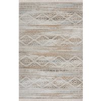 Ковер для жилой комнаты Sintelon Palermo 25EHE 1K 160x230 (бежевый/голубой/коричневый) в Орше