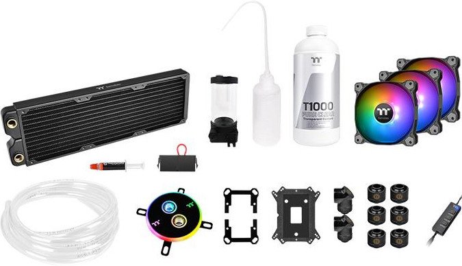 

Система жидкостного охлаждения для процессора Thermaltake Pacific C360 DDC Soft Tube Water Cooling Kit