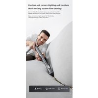 Пылесос Redkey Cordless Wet Dry Vacuum Cleaner W12 Pro (серый)