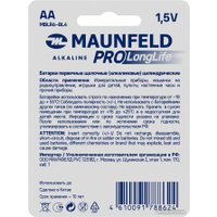 Батарейка MAUNFELD Pro Long Life MBLR6-BL4