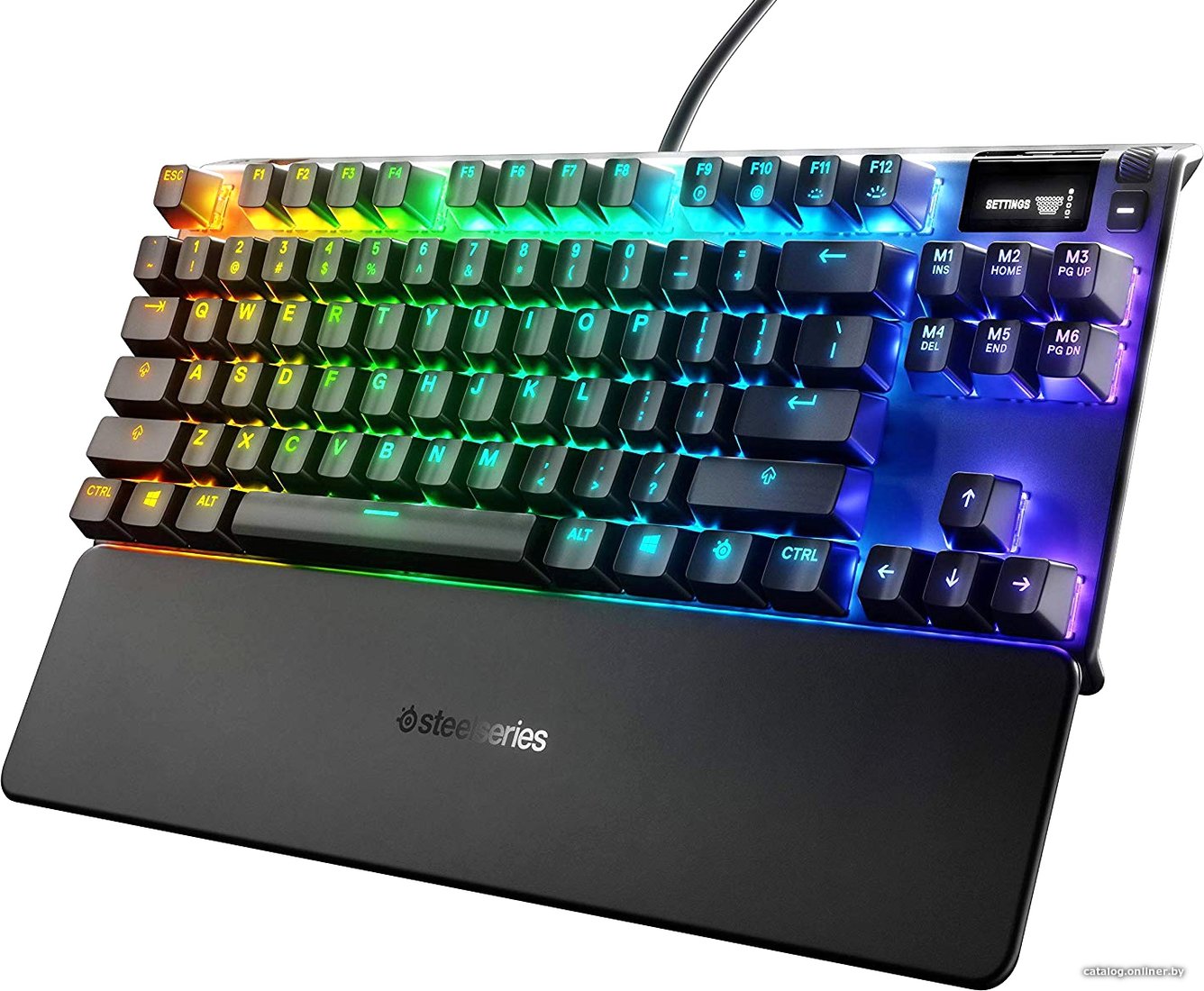Клавиатура SteelSeries Apex 7 TKL Linear Red (нет кириллицы)