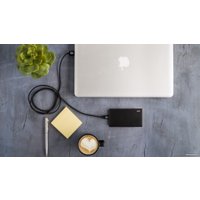 Кабель uBear Cord USB Type-A - USB Type-C DC07BL01-AC (1.2 м, черный)