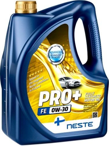 

Моторное масло Neste Pro+ FE 0W-30 4л