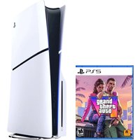 Игровая приставка Sony PlayStation 5 Slim CFI-21XX (2 ревизия, с дисководом) + GTA VI Utimate Edition (цифровой ключ)