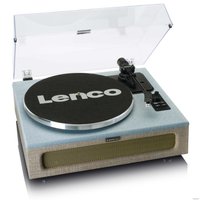 Виниловый проигрыватель Lenco LS-440 (серый/голубой)