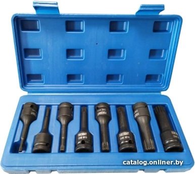 Набор трещотка с головками ForceKraft FK-40811MPB (8 предметов)