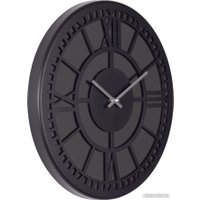 Настенные часы Рубин Классика 3230-004 (черный/зеркало)