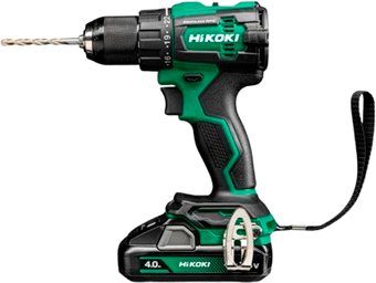 Ударная дрель-шуруповерт Hikoki DV18DE WHZ (с 2-мя АКБ, кейс)