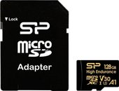 Golden Series High Endurance microSDXC SP128GBSTXDV3V1HSP 128GB (с адаптером)