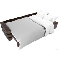 Диван Лига диванов Венеция 27959 (экокожа, коричневый)