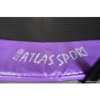 Батут Atlas Sport 183 см - 6ft (без лестницы, внутренняя сетка, сливовый)