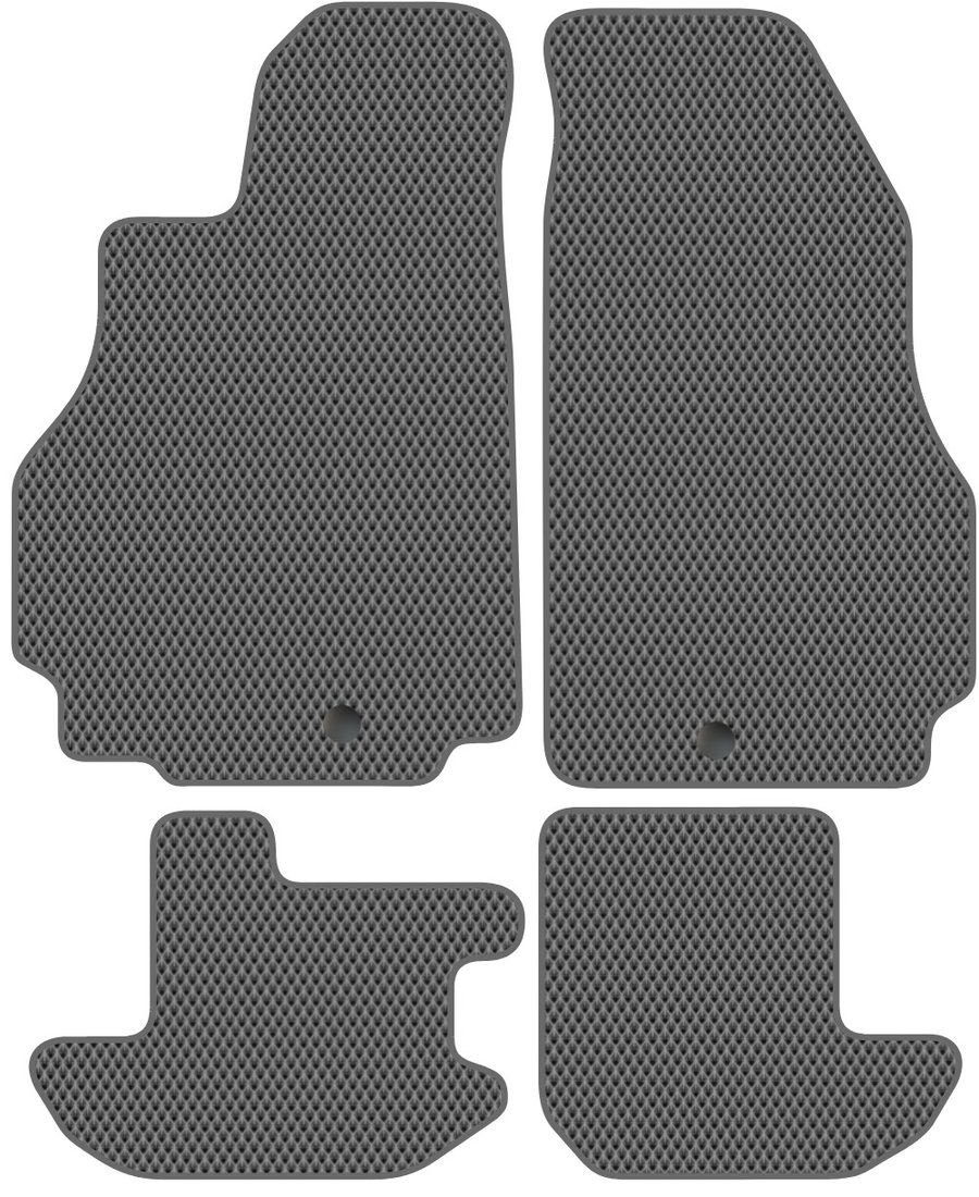 

Комплект ковриков для авто Alicosta Nissan GT-R (купе / R35) 2010 - Н.В. (серый, ромб)