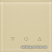 Беспроводной выключатель для жалюзи DeLUMO Senso одноканал. трехклавишный 1015 (светлый бежевый)