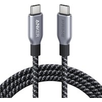 Кабель Anker A88E2 USB Type-C - USB Type-C 240W (1.8м, черный)