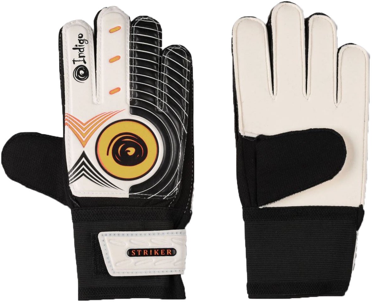 

Перчатки Indigo Sport 1408 (размер 6, черный/белый)