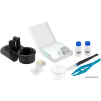 Детский микроскоп Микромед Эврика 40х-320х инвертированный (лайм) 26397