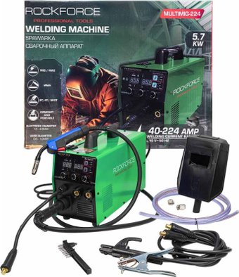 Сварочный инвертор RockForce RF-MULTIMIG-224