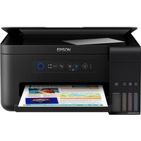 МФУ Epson L4150 (ресурс стартовых контейнеров 7500/6000, чернила 001)
