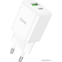 Сетевое зарядное Hoco N28 (белый)