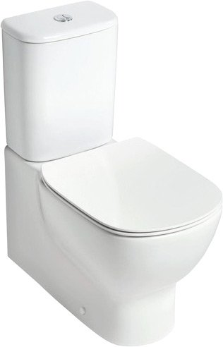 Унитаз напольный Ideal Standard Tesi [T008201] (без бачка, без сиденья)