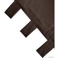 Штора Loon Грета на петлях с липучкой 1.4x2.2 м (коричневый)