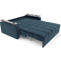 Диван Мебель-АРС Аккордеон Бакли НПБ 180x200 (темно-синий Luna 034)