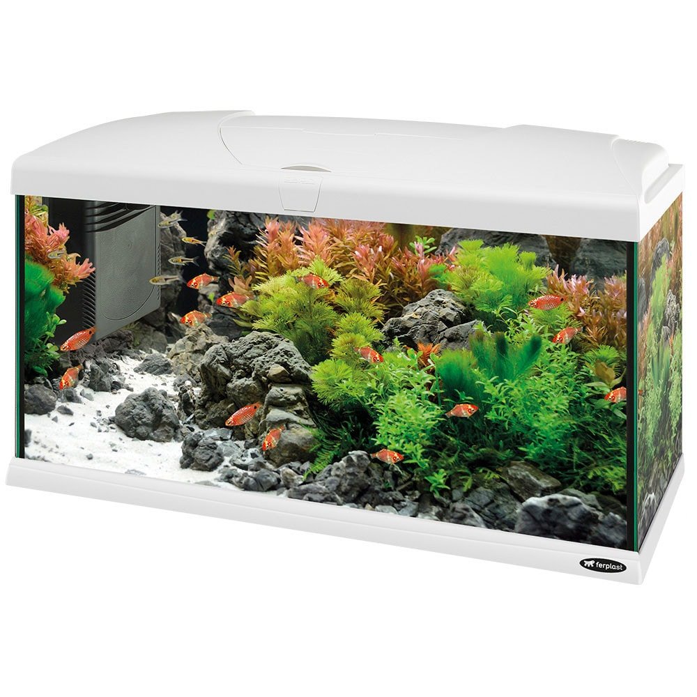 

Аквариум Ferplast Capri 80 Led 100 л (белый)