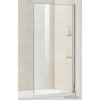 Стеклянная шторка для ванны RGW SC-54 80 см (прозрачное/хром)