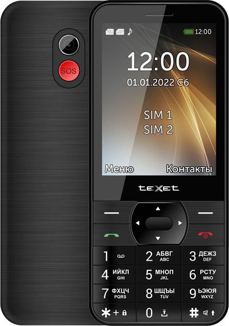 

Телефон TeXet TM-423 (черный)