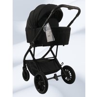 Универсальная коляска Chiccolino Platinum (3 в 1, черный)