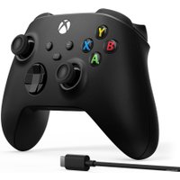 Геймпад Microsoft Xbox + USB-C кабель (черный)