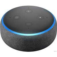 Умная колонка Amazon Echo Dot (черный, 3-ее поколение)