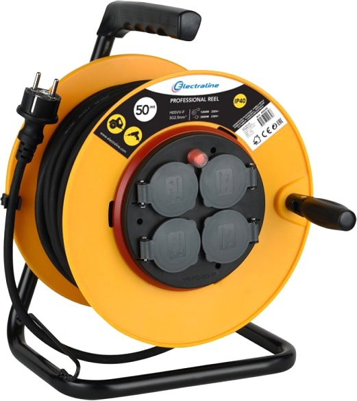 

Удлинитель на катушке Electraline 49039 50м