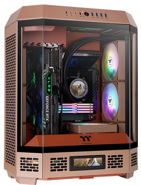 

Корпус Thermaltake The Tower 600 Gravel Sand CA-1Z1-00MGWN-00