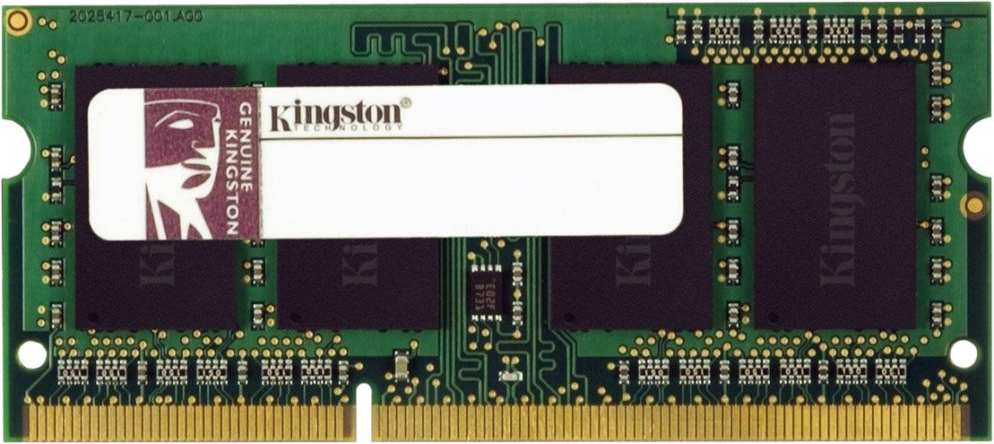 

Оперативная память Kingston ValueRAM 2GB DDR3 SO-DIMM PC3-12800 (KVR16LS11S6/2)