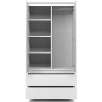 Шкаф распашной Диприз Марм Д.70033.1 (белый)