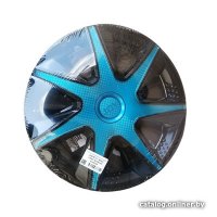 Набор колпаков на диски АКС – авто Джой 16 59079 (синий/черный)