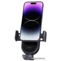 Держатель для смартфона Baseus LightChaser Series Wireless Charging Electric Car Mount 15W C40355900121-00