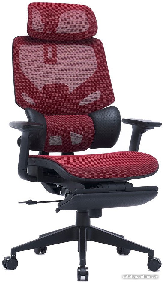 Офисное кресло CACTUS CS-CHR-MC01-RDBK (черный/красный)