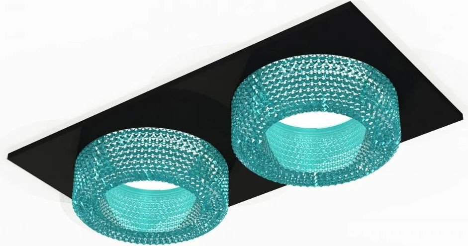 

Точечный светильник Ambrella light XC7636023 SBK/BL